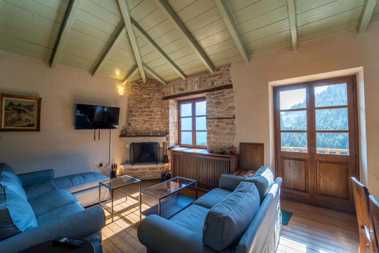 Villa Korfes-Κορφές Τριώροφη Βίλα Για Οικογένειες Και Παρέες 카페니시온 외부 사진