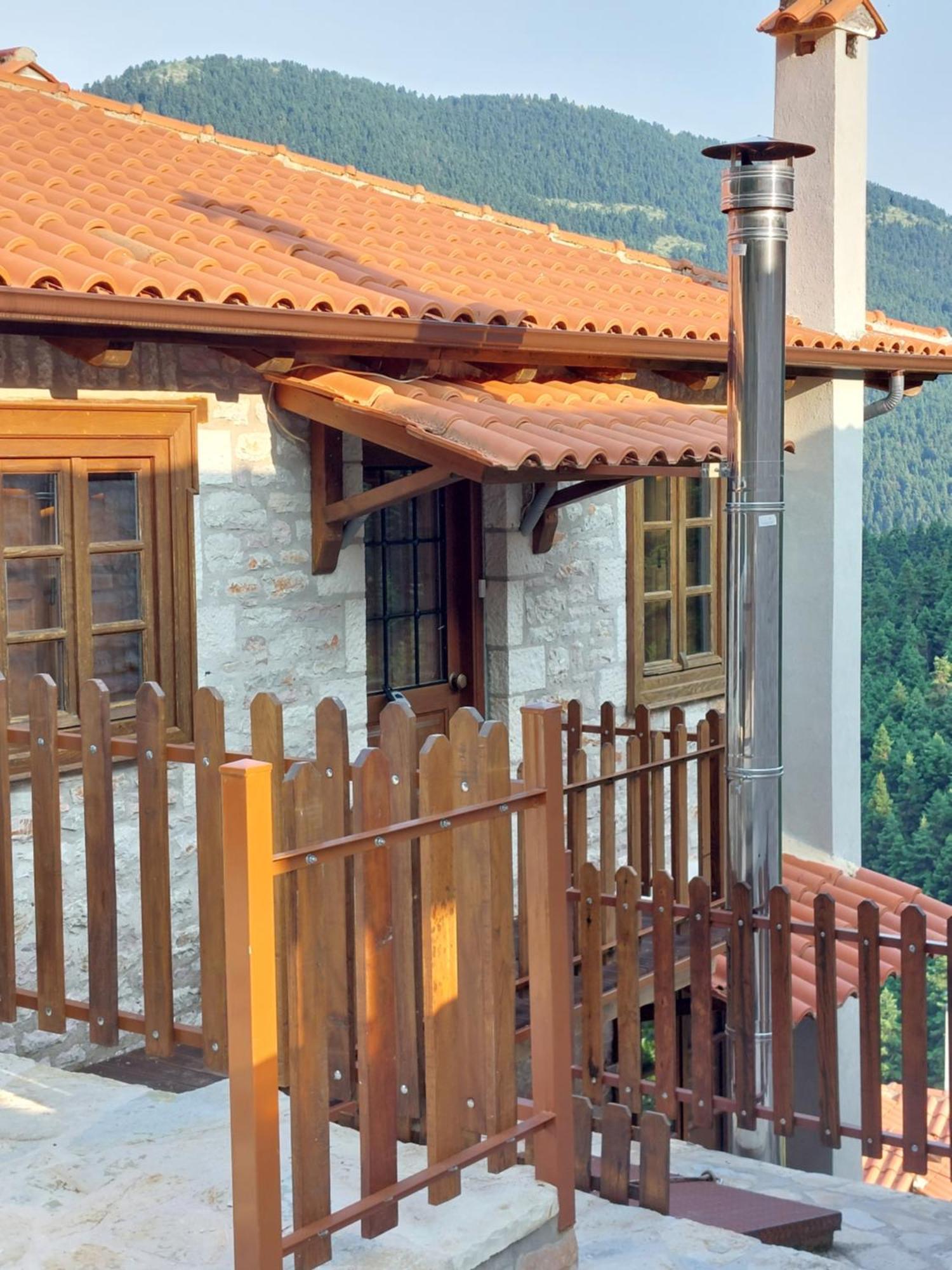 Villa Korfes-Κορφές Τριώροφη Βίλα Για Οικογένειες Και Παρέες 카페니시온 외부 사진